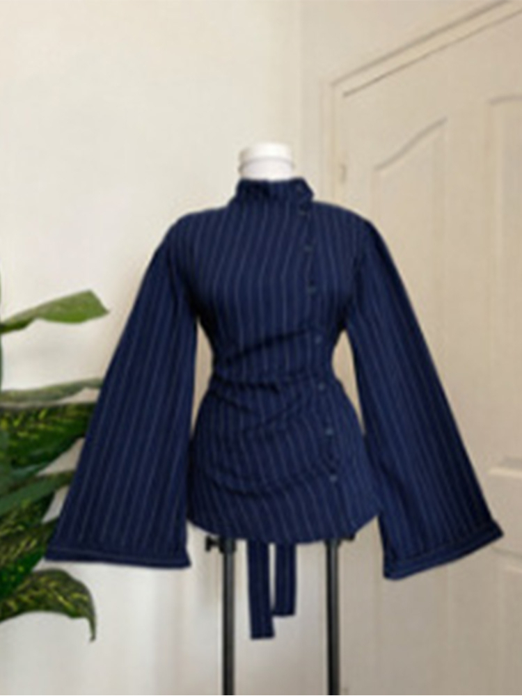 Women Long Sleeve Top Vertical - đánh giá và giá Women Fashion Necktie