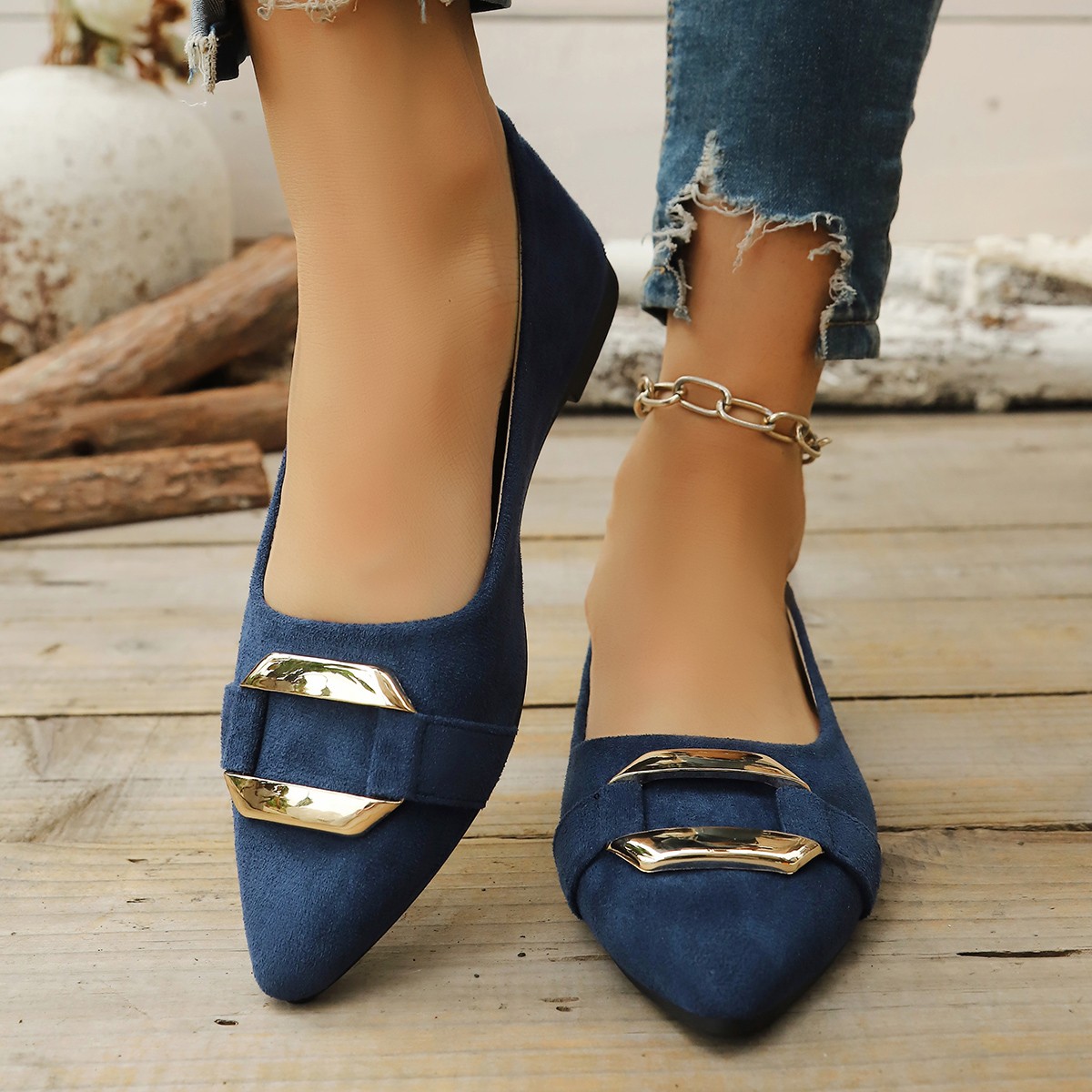 Spring and Autumn Elegant Poin - đánh giá và giá Women'S Fashion Shoes