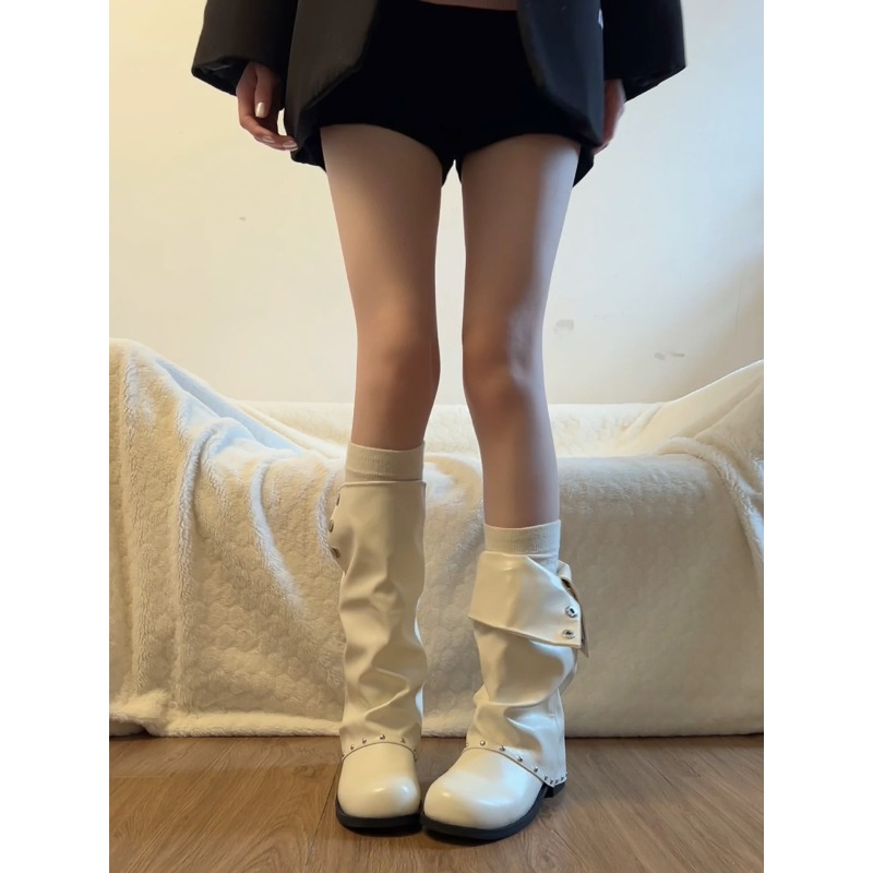 Ladies Slouchy Tube Tall Boots - đánh giá và giá Women'S Fashion Knee High Boots
